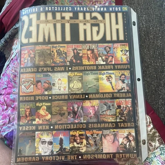 HIGH TIMES 20th Anniversary Collectors edition magazine. No rips or tears. - Picture 2 of 2